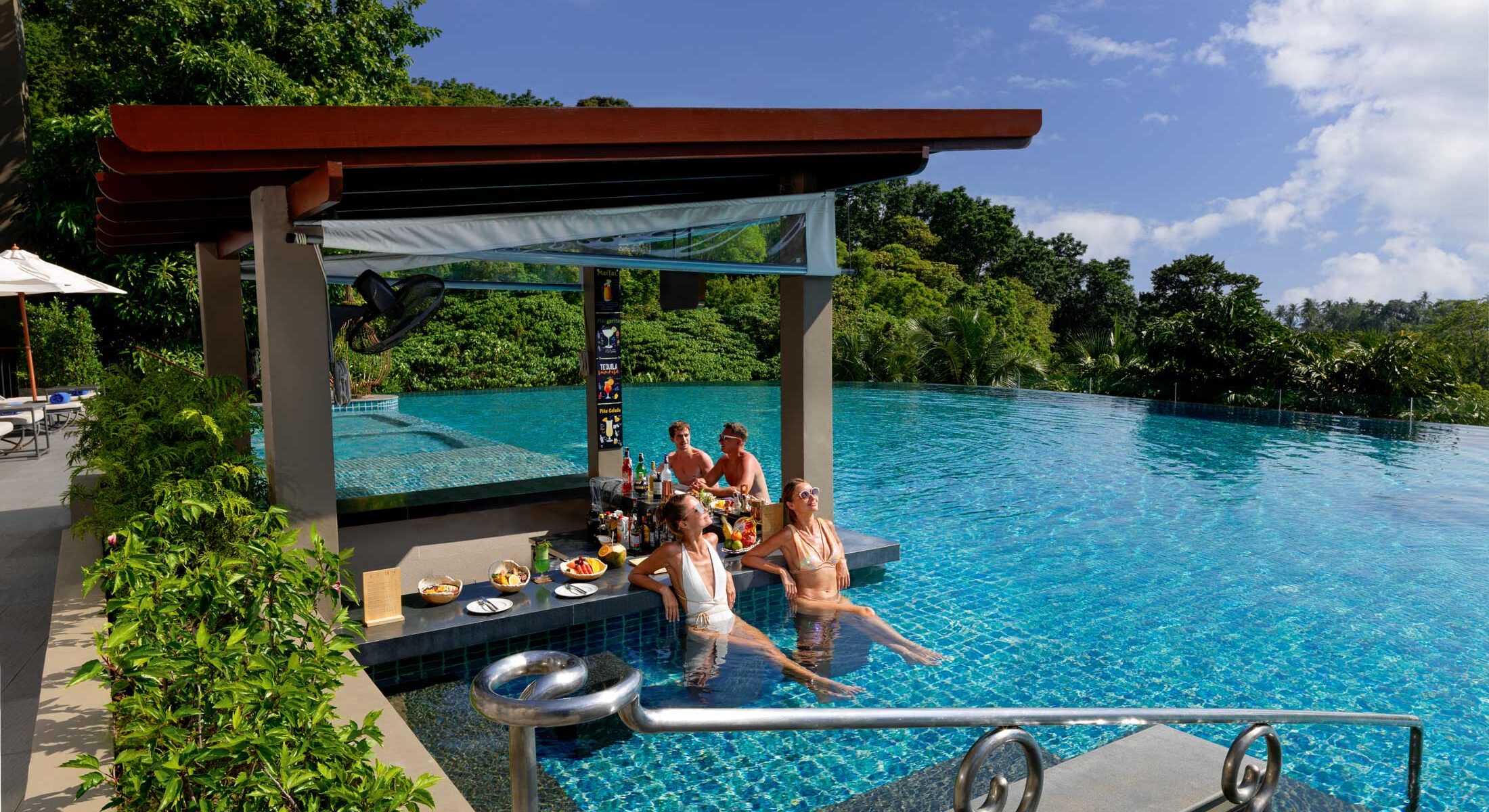 Chiva Riverside Pool Bar Avista Hideaway Phuket Patong Mgallery