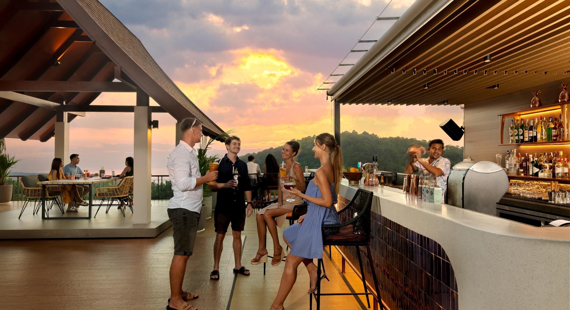 Sizzle Rooftop Bar Avista Hideaway Phuket Patong Mgallery